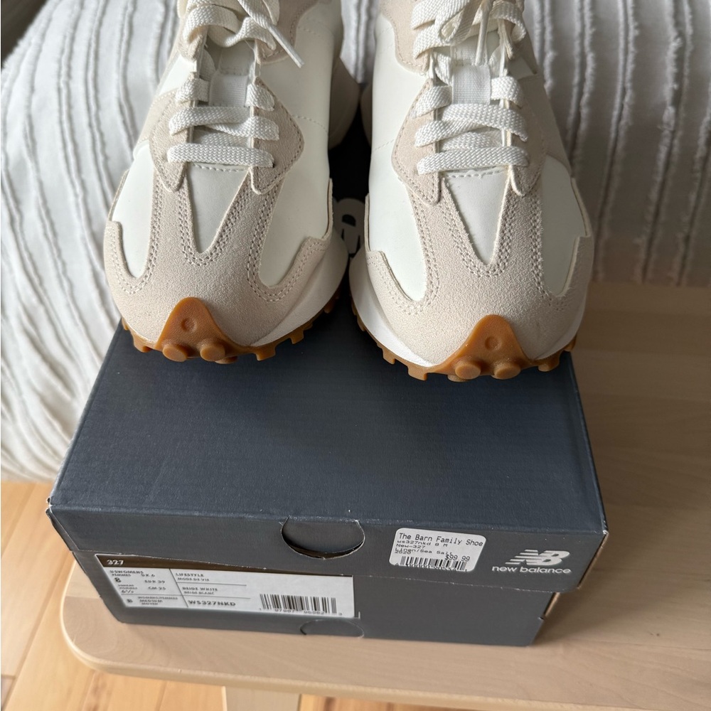 New Balance Linen and Sea Salt Sneakers -327